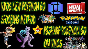 VMOS NEW POKEMON GO SPOOFING METHOD | PGSHARP POKEMON GO ON VMOS | HOW TO SPOOF POKEMON GO 100% WORK