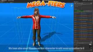 MegaFiers Daz3D Morphs & Wrapping workflow tutorial