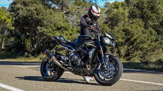 TRIUMPH Street Triple RS 2020 AKRAPOVIC Exhaust Idle & Low Revs