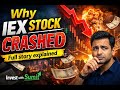 Why IEX Stock Crashed Suddenly. Hidden Risk Explained #IEX #stockmarketcrash #trading #sharemarket