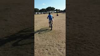 Zeeshan&#39;s 1st Bike ridding lesson(2)