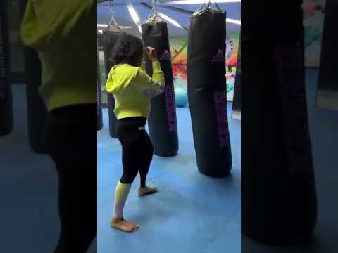 Unleashing Power Women On The Punchbag 
