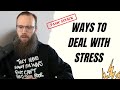 How to manage stress  yusha evans