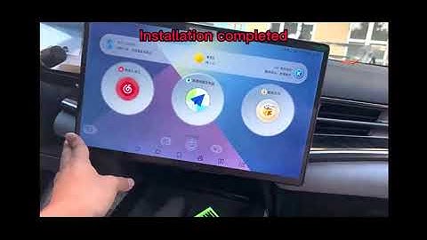 BYD Seal Screen rotation/tilt kit Installation Instructions. Screen removal.