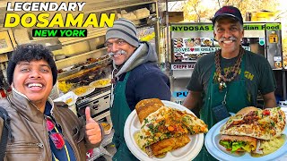 Tamil Dosa Man in America | Newyork Street Food - Irfan's View