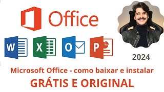 Como baixar e instalar o Microsoft OFFICE original GRATUITO 2024