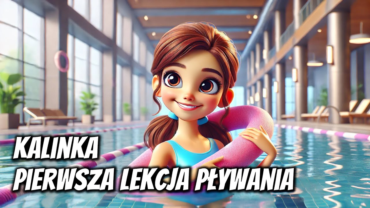 🏊🛟Kalinka i pierwsza lekcja pływania - Bajka do słuchania na dobranoc🎧