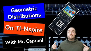 Geometric Distribution on TI Nspire | Probability Distributions