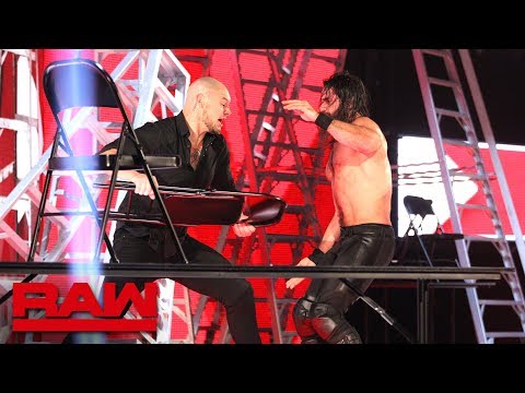 Rollins vs. Corbin - Intercontinental Title Tables, Ladders & Chairs Match: Raw, Dec. 10, 2018