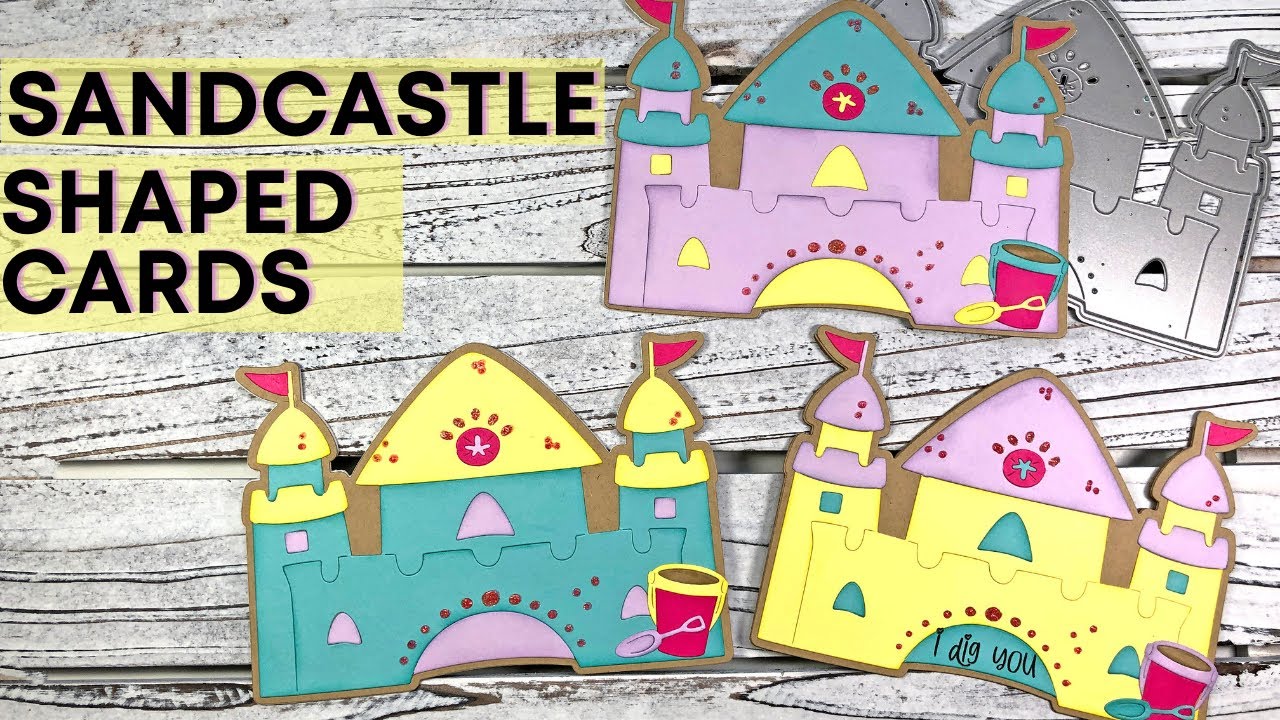 Sandcastle Shaped Card | Sandcastle Fold-it | The Stamps of Life