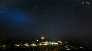 Night Sky Stars Falling Animated Video Background  !! night star beautiful video