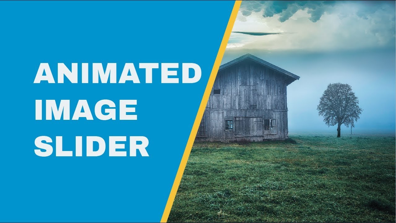 Animated image slider only HTML & CSS | GridDev - YouTube