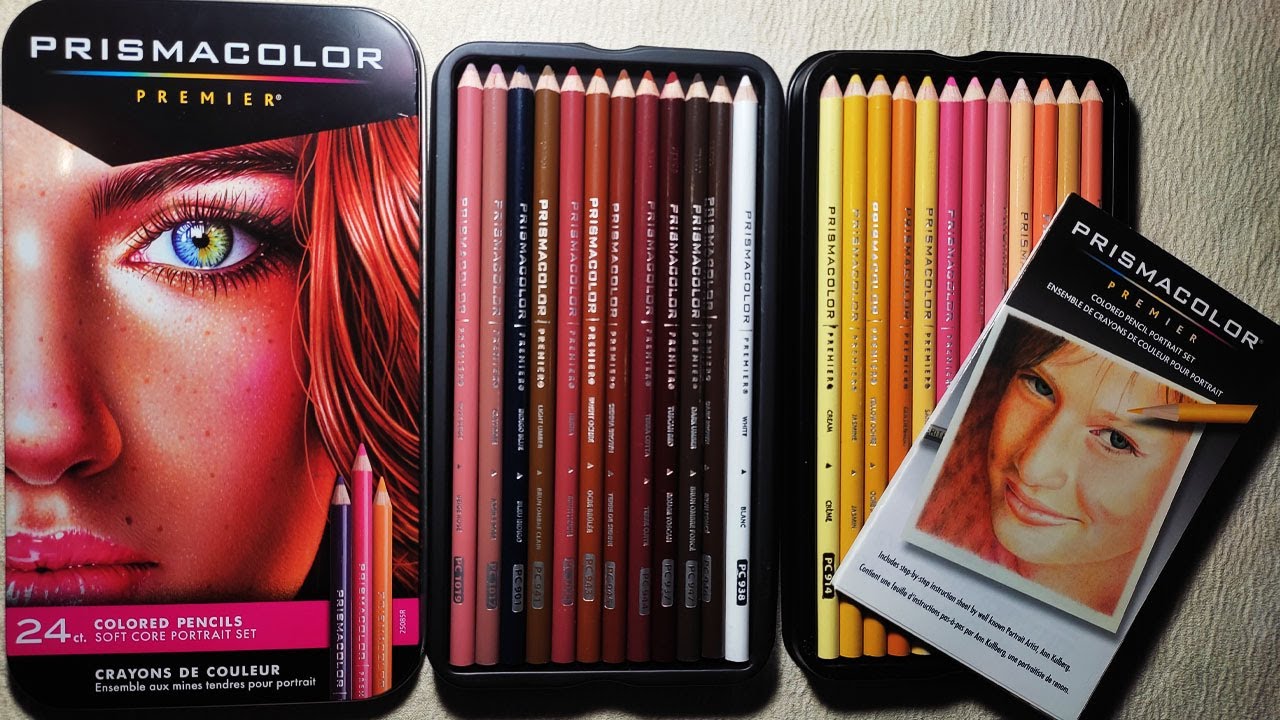 Lapices Profesionales Prismacolor Premier Retrato 24 colores