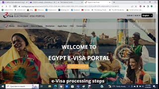 #122 - Obtaining an EVISA for Egypt 2023 screenshot 5
