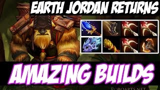 EARTH JORDAN RETURNS ! - Amazing Builds vol 10 - Dota 2