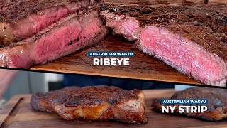 Как приготовить австралийский вагю #стейк #вагю #вагюрибай #bbqsteak #bbqlovers #ribeyes #steak_cooking