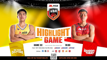 Full Game Highlights | Nha Trang Dolphins vs Saigon Heat  | 21.06 #bongroVBA #VBA #VBA2025