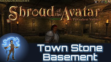 Shroud Of The Avatar: Town Stone Basement Walk-through