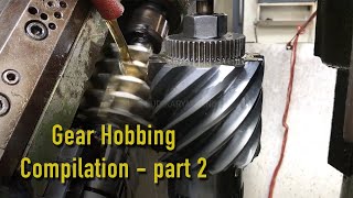 Gear Hobbing Process Compilation | Kompilasi Proses Gear Hobbing -- part 2