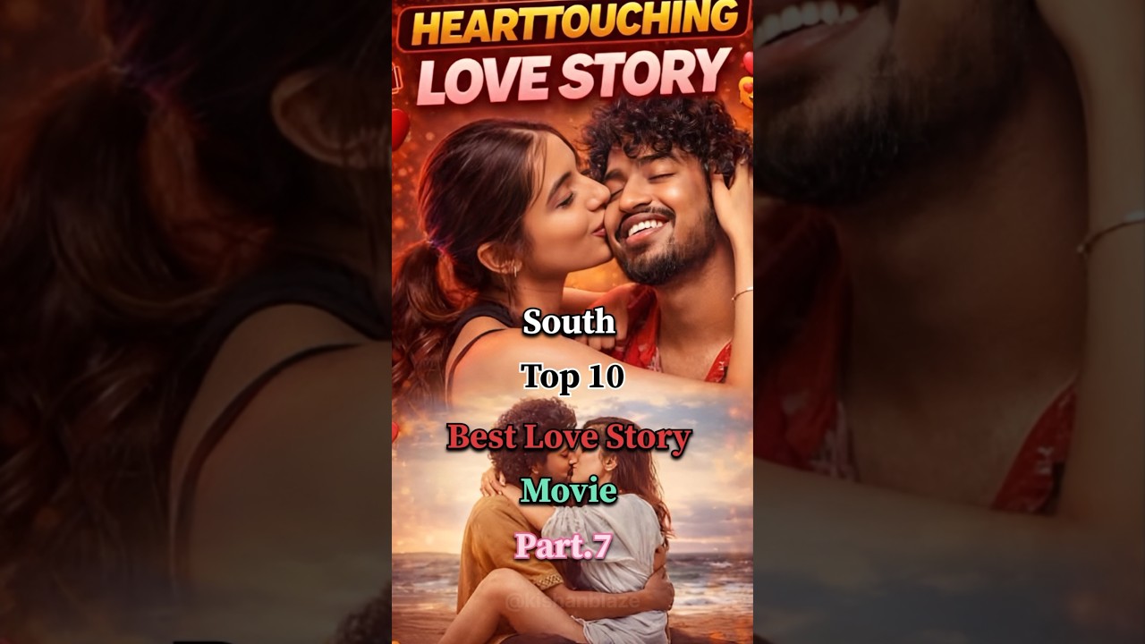 South Top 10 Best Love Story Movie part 7 | south best love story movie hindi| love story movie
