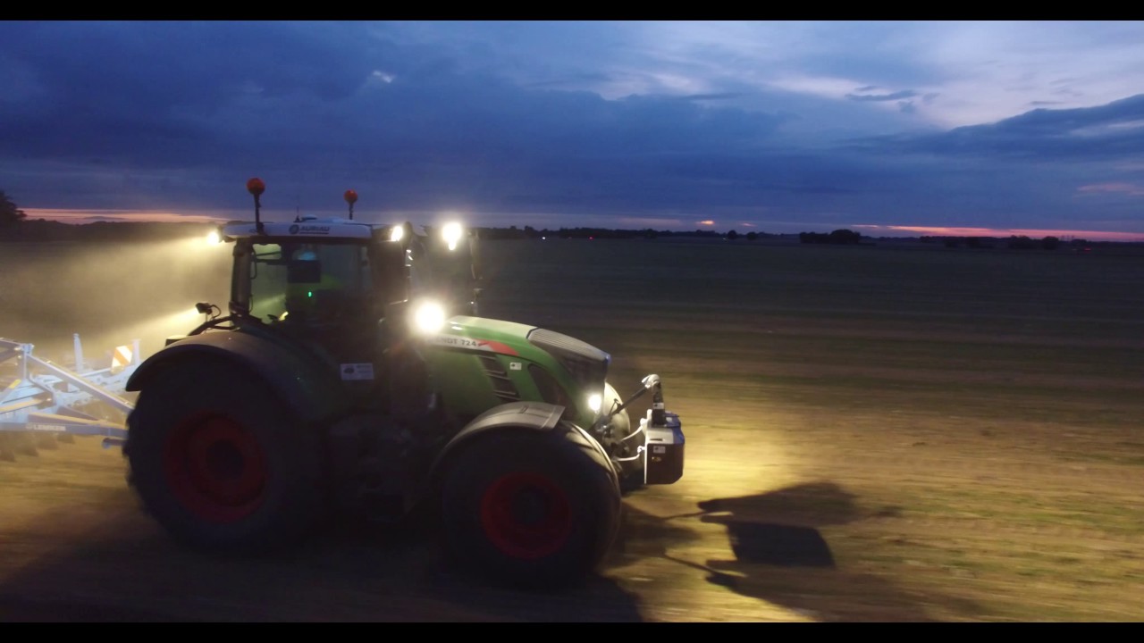 [Phantom] Fendt 724S4|Lemken rubin|By Night|4K - YouTube