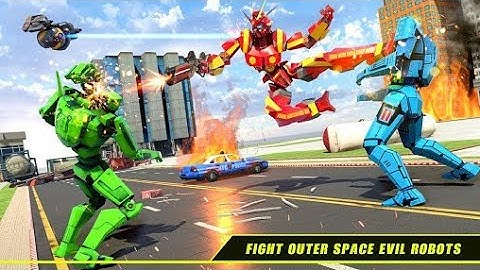 Tank Robat car game 2020 - Robot Dinosaurs games #1 - Android Gameplay FHD