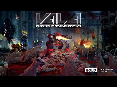 VALA Vicious Attack Llama Apocalypse Gameplay Walkthrough Part 1 (Xbox Series X|S, PS5, PC)