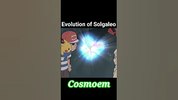 Evolution of Solgaleo #pokemon#captainmarshel #ash#legendary #solgaleo  #shorts