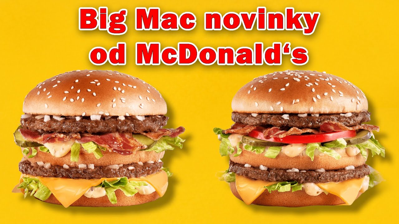 Co je v Big Mac menu?