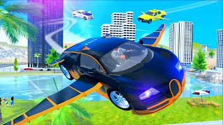 Flight Car Adventure Simulator  II Car Stunts Tracks Racing 3D - 2026 II Android GamePlay screenshot 4