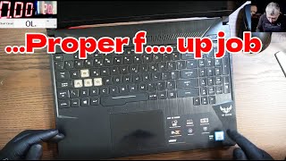 Gaming laptop JOB LOT? Can we fix one? We should buy it? Asus TUF FX505 laptop, dead, repaired!