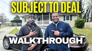 How to Negotiate Subject To Real Estate Deals (Live Walkthrough)