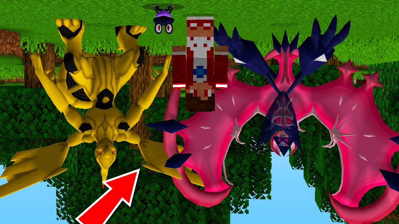 A ROLETA DECIDE MEUS POKEMON LENDARIOS NO MINECRAFT PIXELMON 