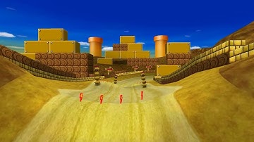 Re-Volt Custom Track DS Desert Hills by, kiwi, Track View