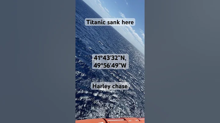 Titanic sank here. 3,800 metres below us. #titanic #movie #titanicwreckage #sad