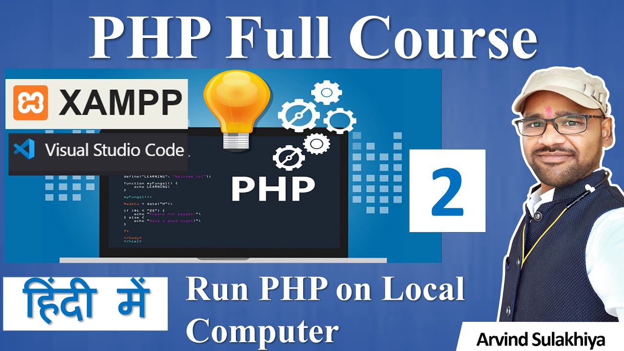 2 . PHP Run on Local Computer | PHP Tutorial For Beginners | PHP with ...