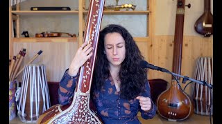 Virginia Nicoli - Dhrupad singing - Raga Komal Rishabh Asavari