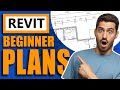 Revit Beginner Tutorial [2020] | How to draw a Floor Plan in 2D & 3D in Revit