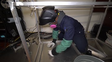 Aluminum Tig Welding with a variable amperage Tig Button Controller