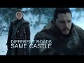 Arya  jon  different roads same castle