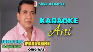 ANI || IMAM S ARIFIN || KARAOKE || @sonykaraokeofficial