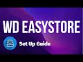 How to use wd  easystore external usb 30 portable hard drive on mac