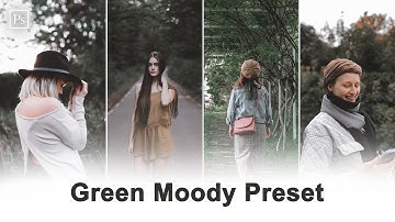 Green Moody Tone | Photoshop Tutorial #photoshop #tutorial #photoshoptutorial #viral