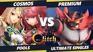 Glitch Konami Code - Cosmos (Pyra Mythra) Vs. Premium (Incineroar) SSBU Ultimate Tournament