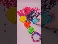 Zen Art 💎🌺 Oddly Satisfying Colorful Diamond Beads Falling | Your Brain will Like this #marblerunbb