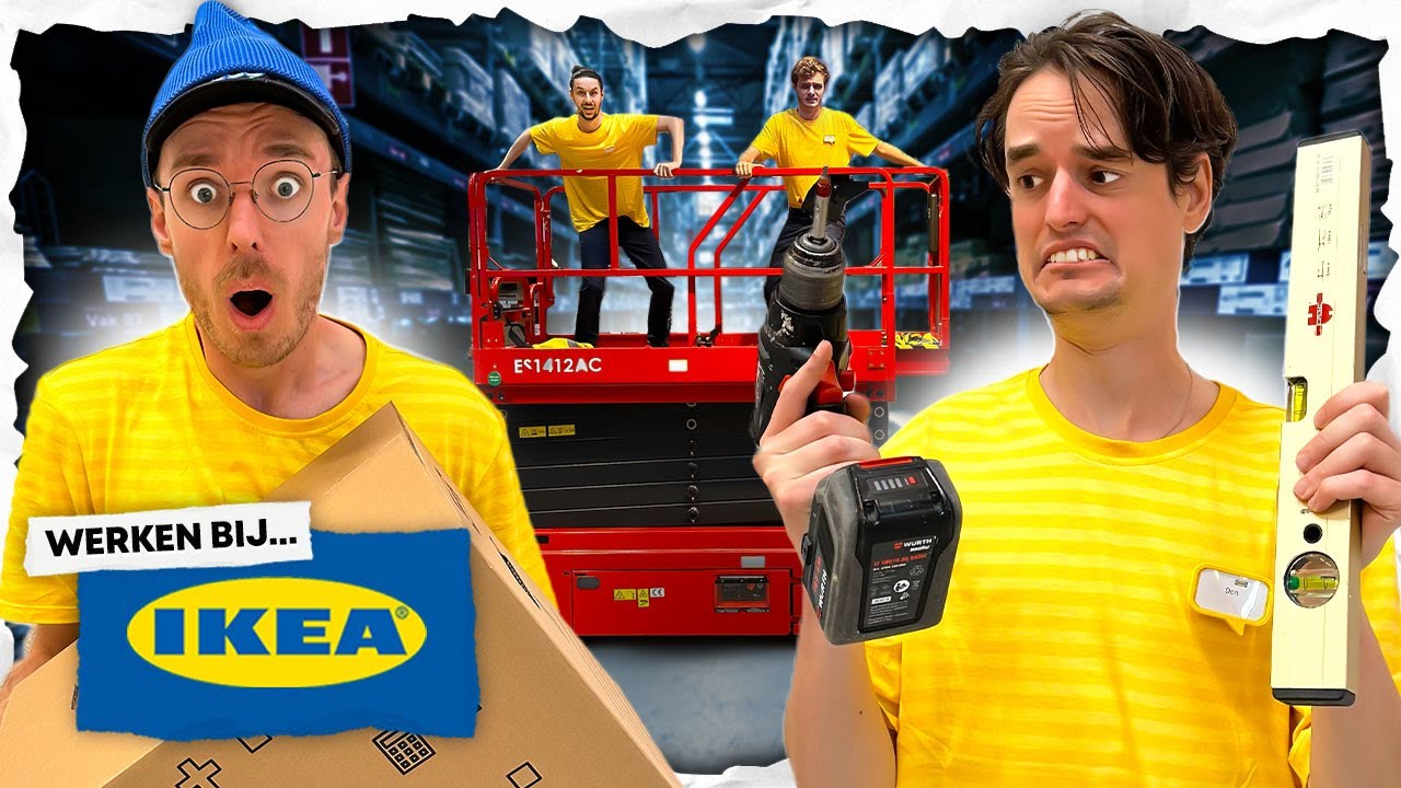 Wij gaan een DAG WERKEN in de IKEA!