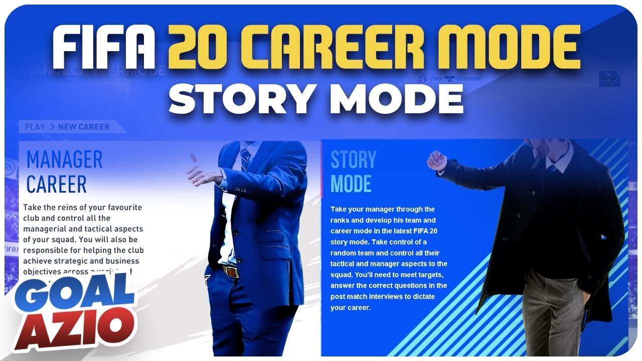 Story Mode | FIFA 20 Career Mode Features Wishlist