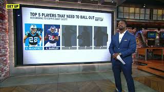Bart Scott's Top 5️⃣ players that need to BALL OUT this season 🏈 | Get Up