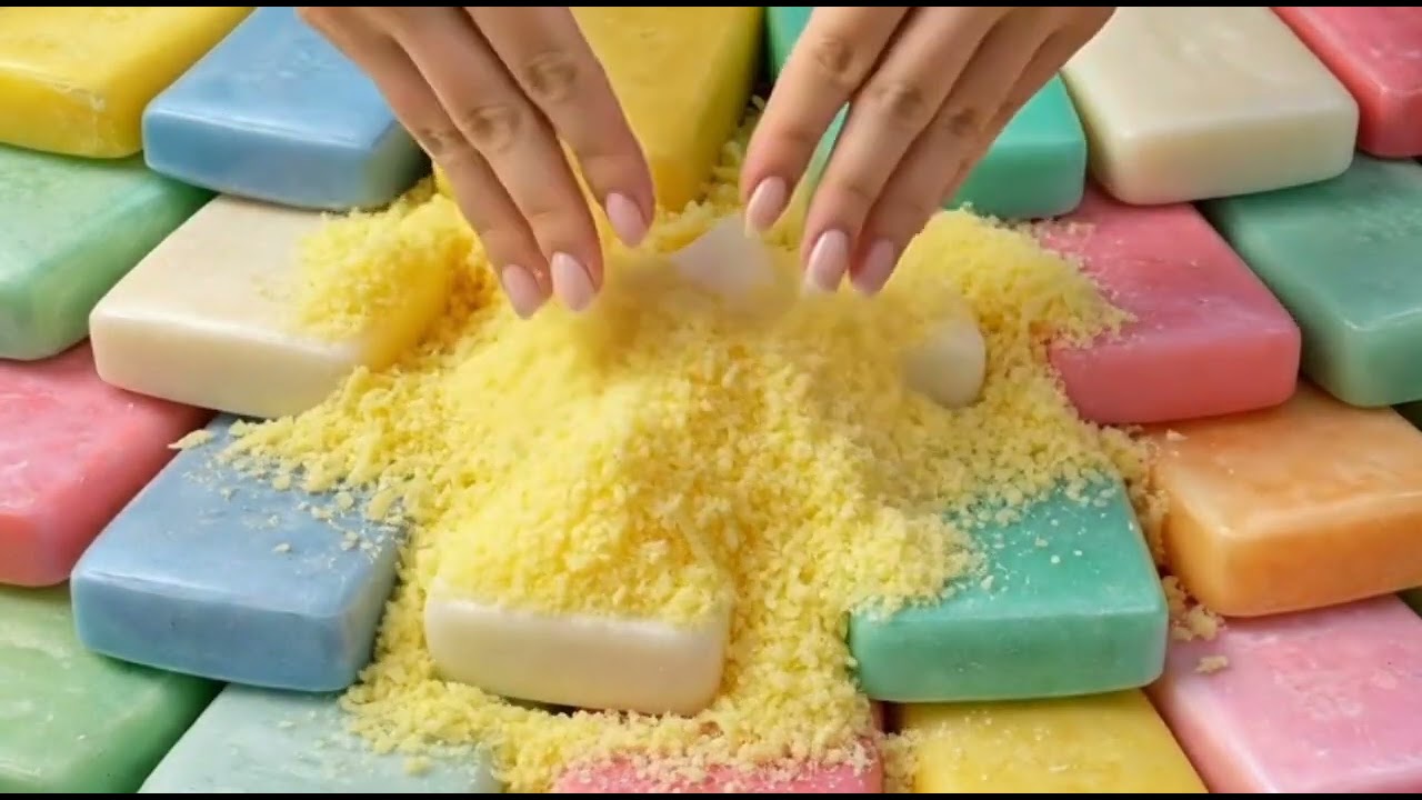 Satisfying Soap StudioCrush & Calm ASMRVelvet Soap SoundsPure Soap TherapyDreamy Soap ASMR