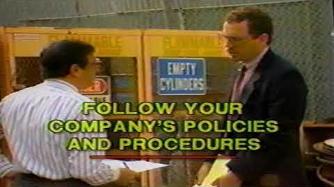 Safe Handling Compressed-Gas Cylinders